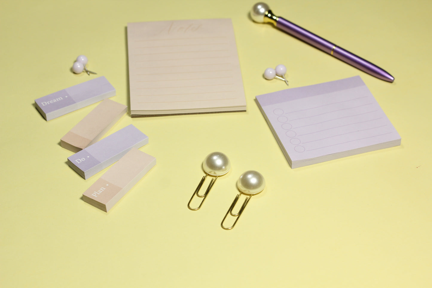 Chic Stationery Set - Pearl Series | Hand Account Making Tools & Desktop Supplies | Set of 13